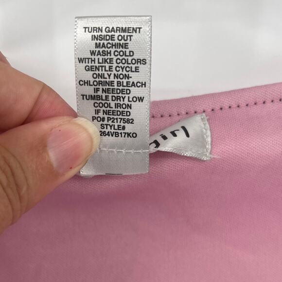 Madden Girl Y2K Babydoll Lace Top Sz L Cropped Coquette Bow Romantic Ballet Soft - Picture 8 of 8